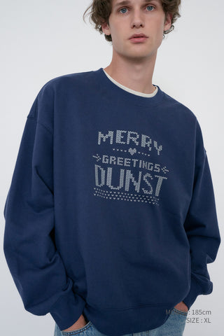 UNISEX PIXEL SWEATSHIRT NAVY