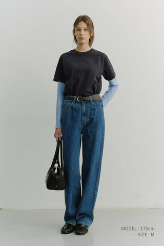 LOOSE JEANS CLASSIC BLUE