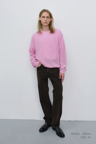ESSENTIAL LOOSE JEANS BROWN
