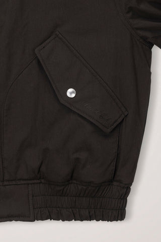 UNISEX FLIGHT PADDED JACKET DARK BROWN