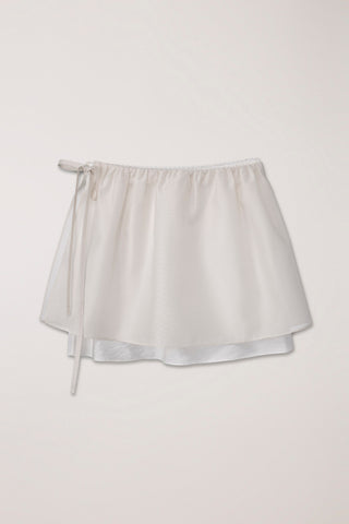 LAYERED VOLUME SKIRT CREAM