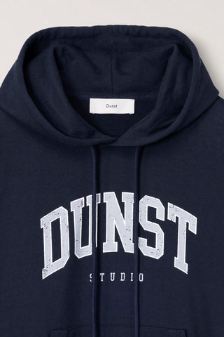 UNISEX ARCH LOGO HOODIE FRENCH NAVY