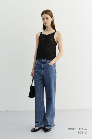 SUMMER STRAIGHT JEANS CLASSIC BLUE