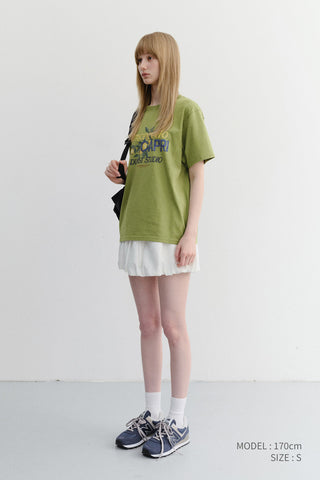 UNISEX LIMONCELLO T-SHIRT OLIVE GREEN