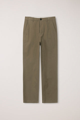 STRAIGHT CHINO SLACKS BEIGE