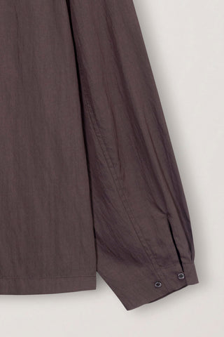 TIE BLOUSE BROWN