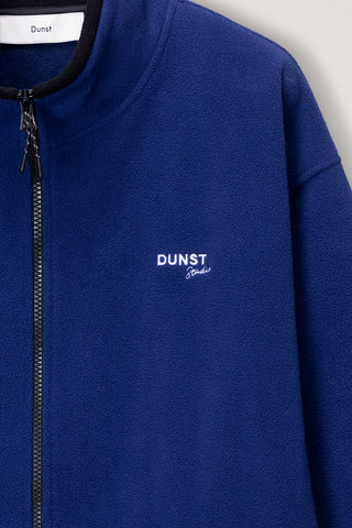 UNISEX ZIP-UP FLEECE SWEATSHIRT BLUE NAVY