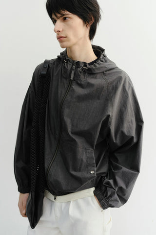 UNISEX SUMMER BREEZE WINDBREAKER BLACK