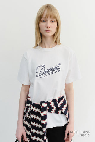 UNISEX CHAIN LOGO T-SHIRT OFF WHITE