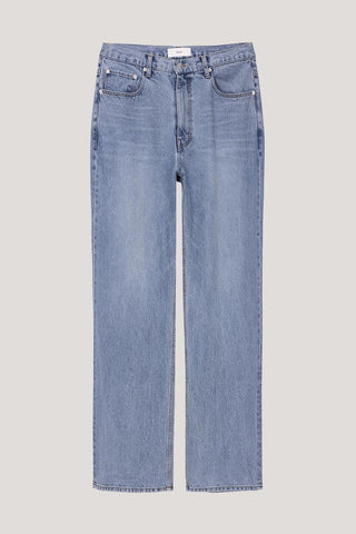 LOW RISE WIDE JEANS LIGHT BLUE