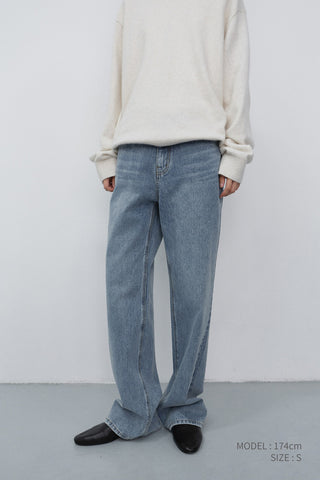 WIDE JEANS LIGHT BLUE