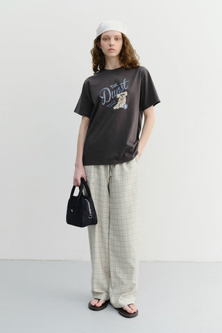 NYLON BOSTON TOTE BAG NAVY