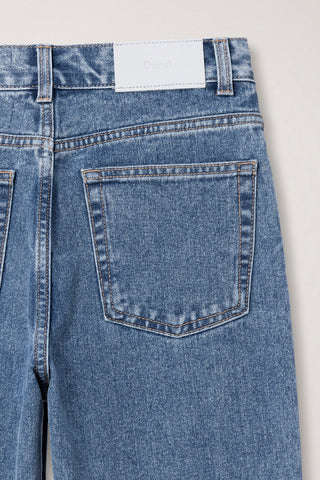 ESSENTIAL STRAIGHT FULL LENGTH JEANS CLASSIC BLUE