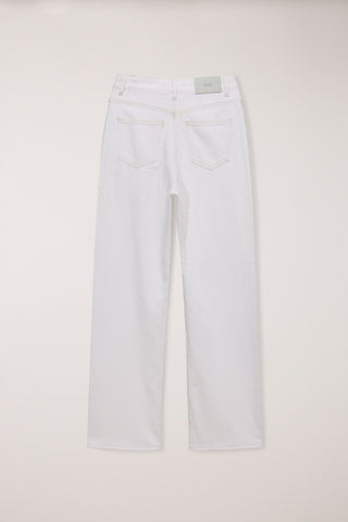 SUMMER STRAIGHT JEANS ECRU