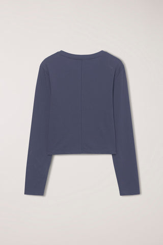 ESSENTIAL PETIT V-NECK T-SHIRT NAVY