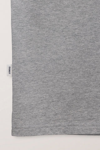 UNISEX VINYL T-SHIRT MELANGE GREY