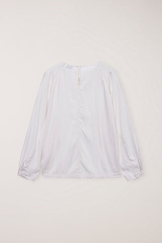 TIE BLOUSE CREAM