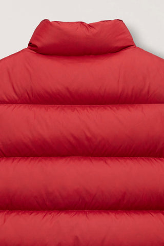 UNISEX GOOSE DOWN VEST RED