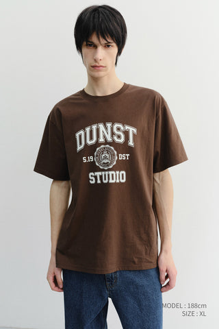 UNISEX CLASSIC LOGO T-SHIRT BROWN