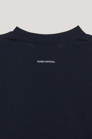 UNISEX LOGO CREASE T-SHIRT FRENCH NAVY