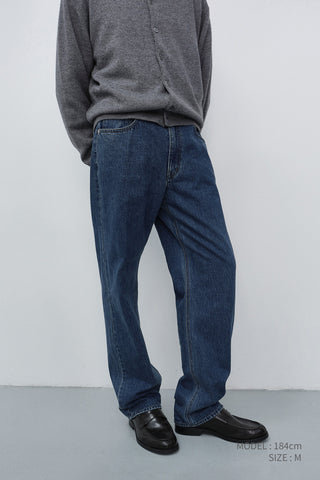 ESSENTIAL LOOSE JEANS CLASSIC BLUE