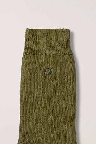 CLASSIC LOGO SOCKS KHAKI