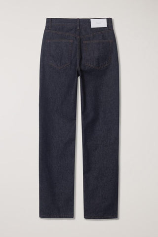 ESSENTIAL STRAIGHT FULL LENGTH JEANS RAW DENIM