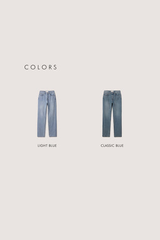 FULL LENGTH SLIM JEANS LIGHT BLUE