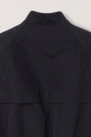 UNISEX VOLUME HARRINGTON JACKET BLACK
