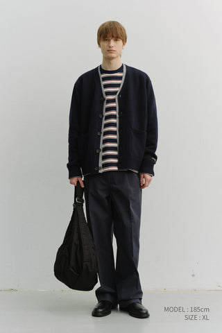 UNISEX STRIPED T-SHIRT NAVY STRIPE