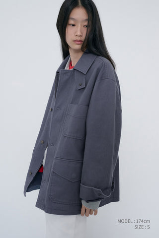 UNISEX CHORE JACKET BLUE