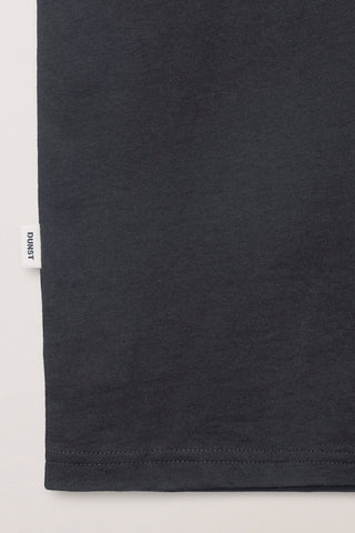 UNISEX VINYL T-SHIRT CHARCOAL GREY