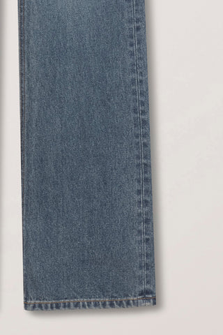 REFINED FLARED JEANS CLASSIC BLUE