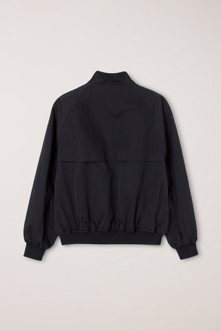 UNISEX VOLUME HARRINGTON JACKET BLACK
