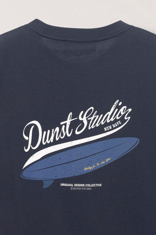 UNISEX SUMMER HOLIDAY SURF BOARD T-SHIRT CHARCOAL GREY