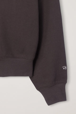 UNISEX SLOGAN SWEATSHIRT BROWN