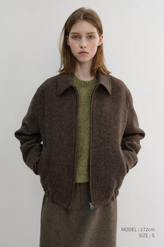 UNISEX SHAGGY DOG SWEATER OLIVE