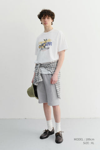 UNISEX LIMONCELLO T-SHIRT OFF WHITE
