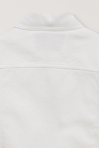UNISEX DENIM TRUCKER JACKET IVORY