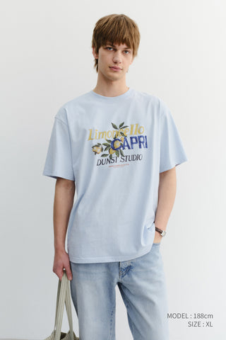 UNISEX LIMONCELLO T-SHIRT SOFT BLUE
