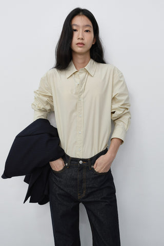 UNISEX REFINED COTTON SHIRT BUTTER