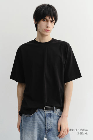 UNISEX ESSENTIAL LOOSE T-SHIRT BLACK