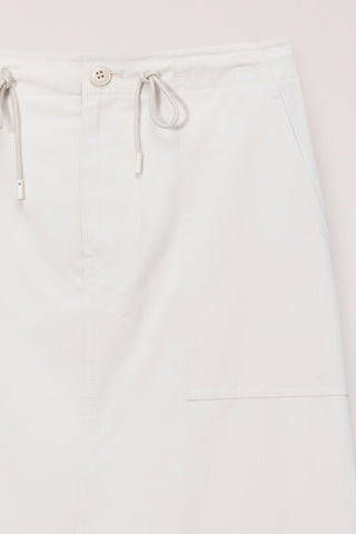 A-LINE MAXI SKIRT IVORY