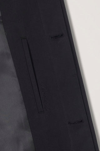 UNISEX REFINED MAC COAT BLACK