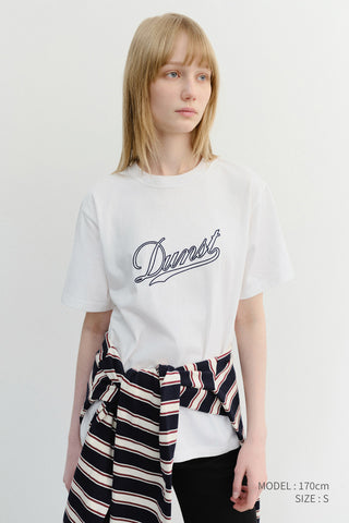 UNISEX CHAIN LOGO T-SHIRT OFF WHITE