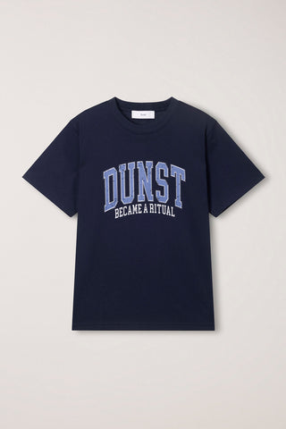 UNISEX VINTAGE ARCH LOGO T-SHIRT FRENCH NAVY