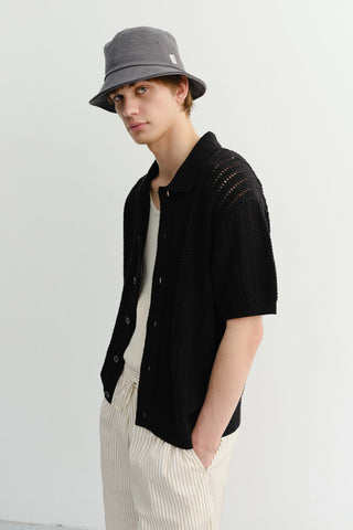 ADVENTURE BUCKET HAT CHARCOAL GREY