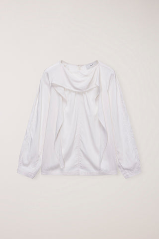 TIE BLOUSE CREAM