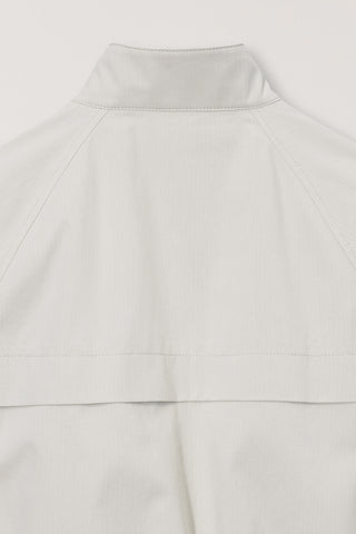 UNISEX MODERN HARRINGTON JACKET CREAM