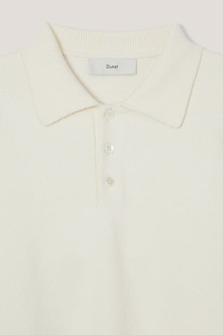 UNISEX CASHMERE COLLARED SWEATER IVORY